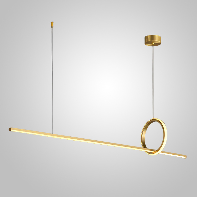 Изображение товара Светильник подвесной LED IMPERIUMLOFT MOFFIT B LONG 231389-23 9 м² белый латунь современный стиль