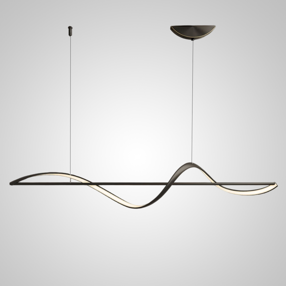 Изображение товара Светильник подвесной светодиодный Imperiumloft Adonis 231525-23 20 м² белый свет цвет белый/черный