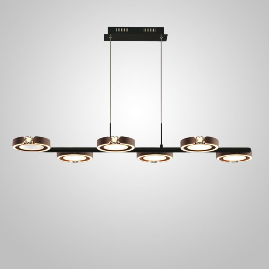Изображение товара Подвесной светильник SELLIF LONG Brown 14 м² стильный современный дизайн