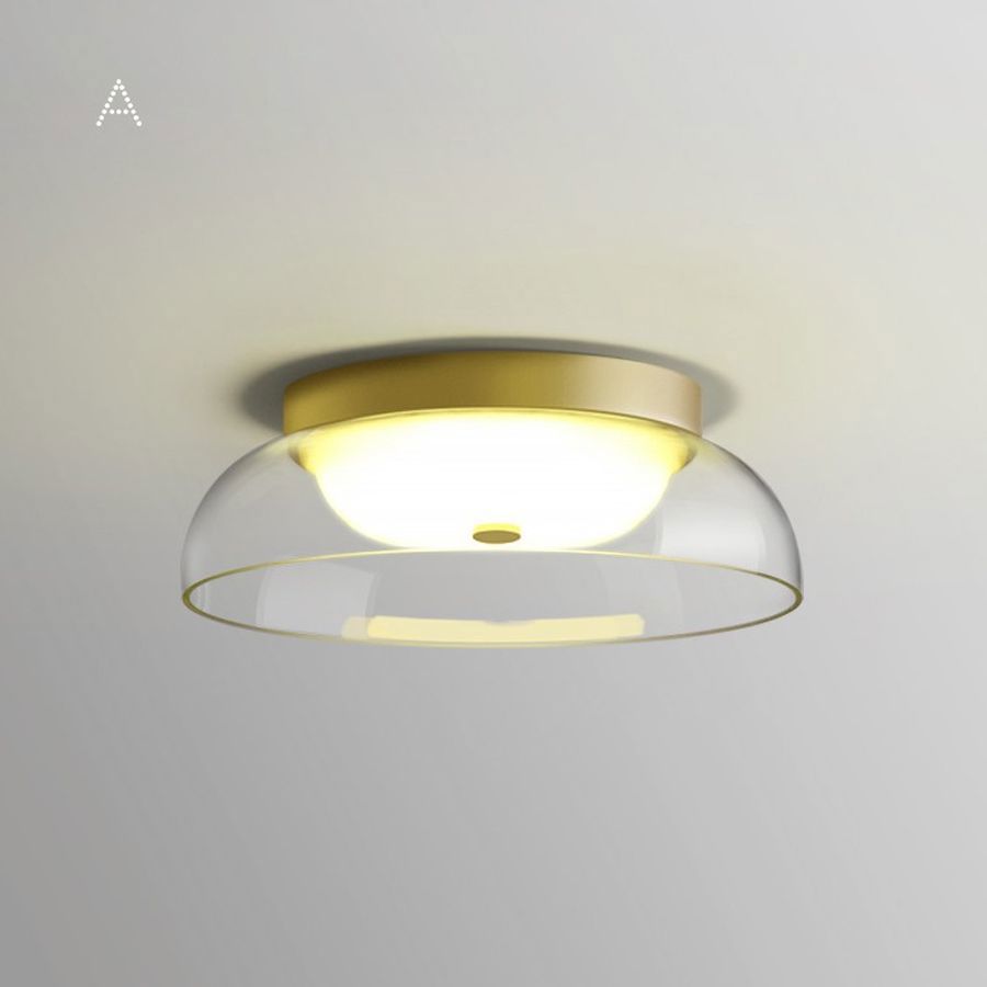 Изображение товара Светильник потолочный светодиодный Imperiumloft Clarity 140608-26 7 м² белый свет цвет белый/прозрачный/латунь