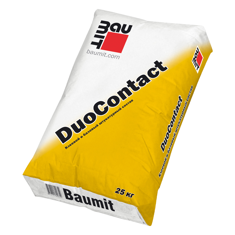 Изображение товара Клеевой и базовый штукатурный состав Baumit DuoContact 25кг