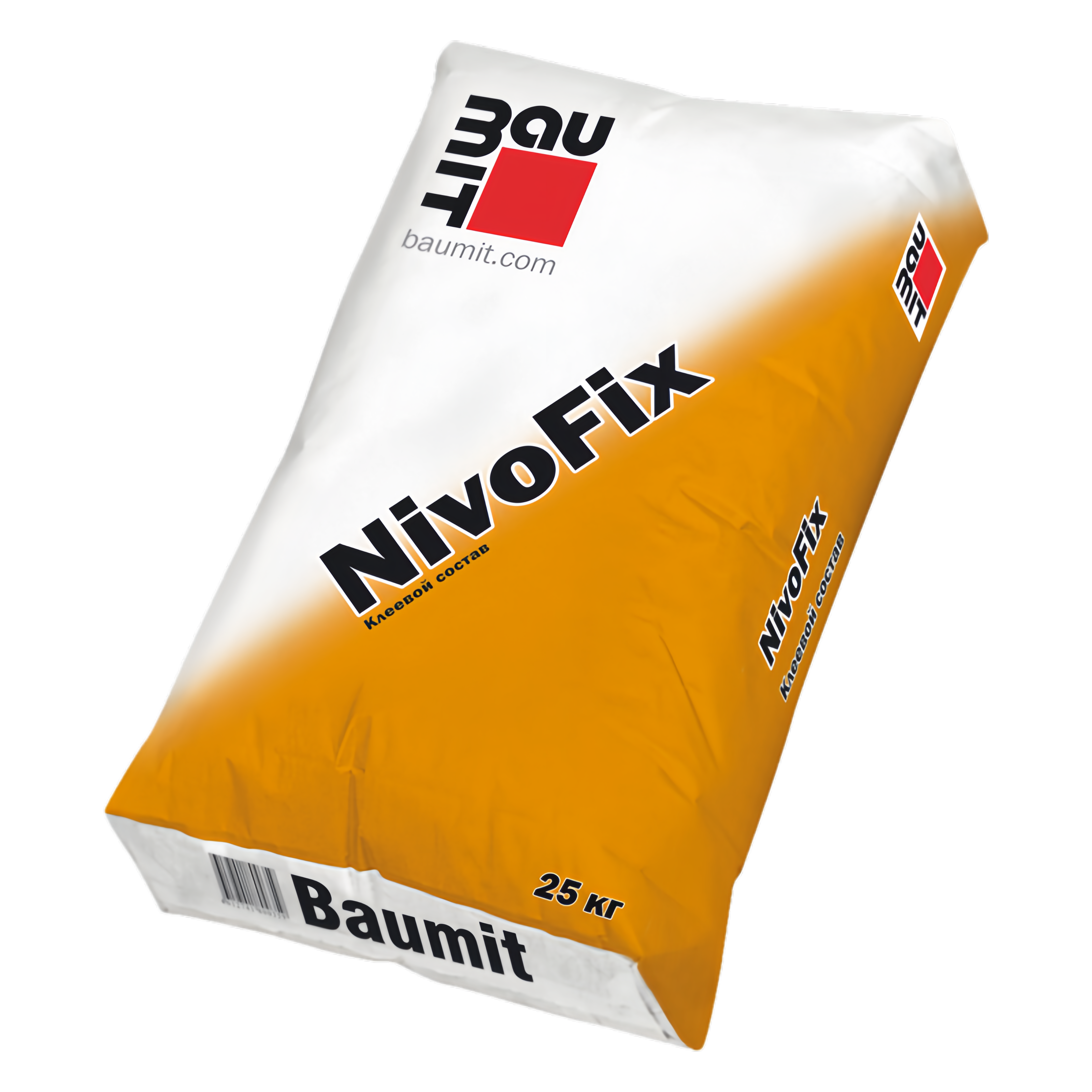 Изображение товара Клеевой состав Baumit NivoFix на основе цементного вяжущего с полимерными добавками 25кг Изображение товара Клеевой состав Baumit NivoFix на основе цементного вяжущего с полимерными добавками 25кг