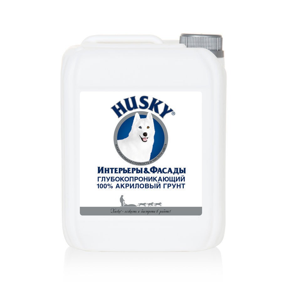Изображение товара Акриловый грунт Husky Интерьеры & Фасады 5л