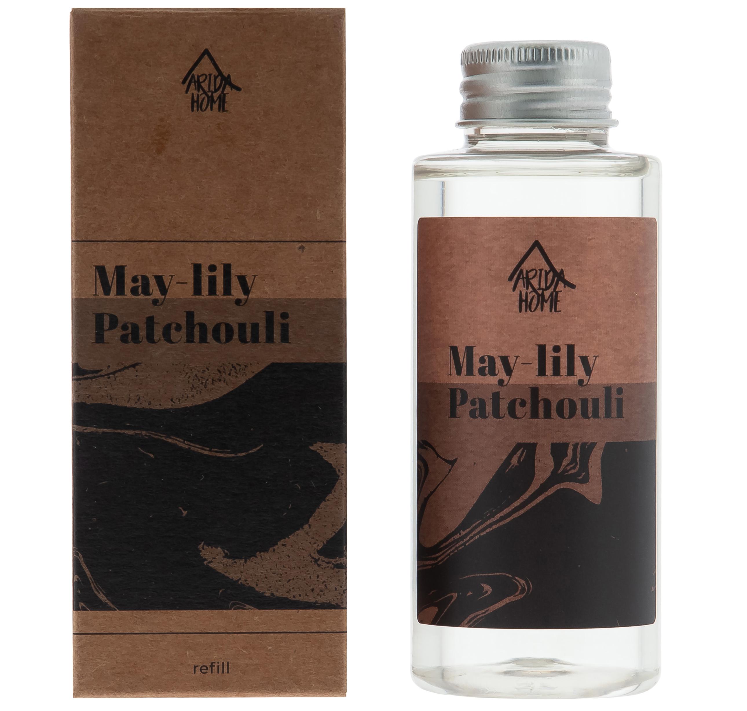 Изображение товара Наполнитель для диффузора Arida Home Ландыш и пачули 100 мл ароматическая жидкость