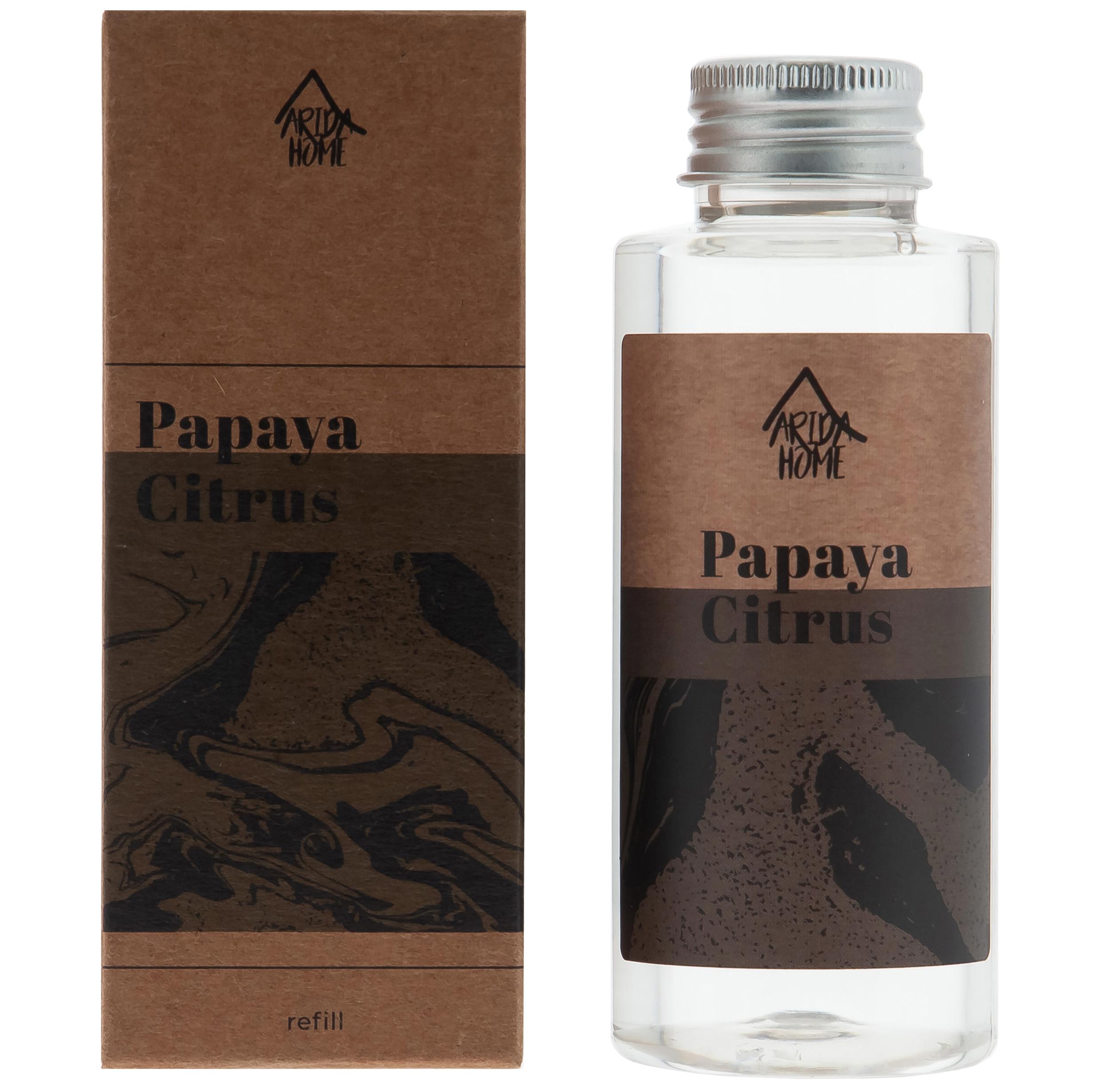 Изображение товара Наполнитель для ароматического диффузора ARIDA HOME папайя и цитрус 100 мл