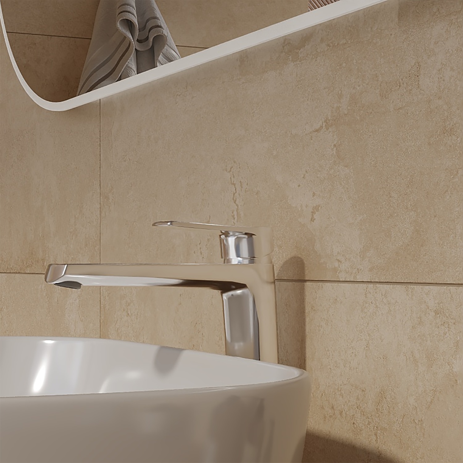 Изображение товара Глазурованный керамогранит Cersanit Balance 44.8x89.8 см бежевый