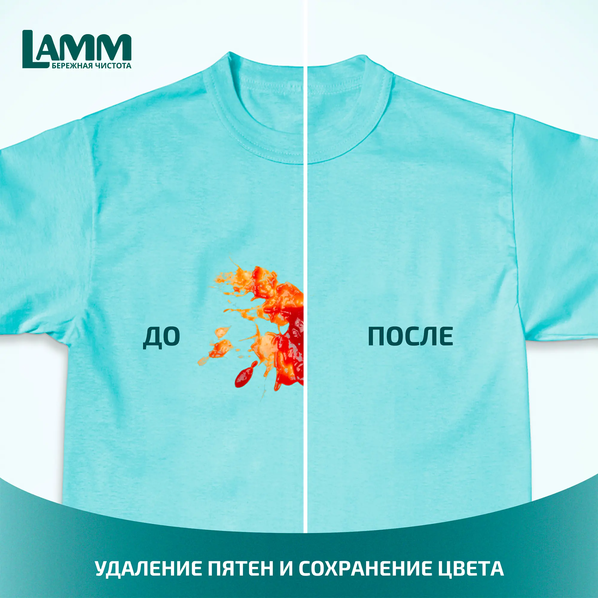 Гель для стирки цветного белья Lamm Color 1.3 л - 6