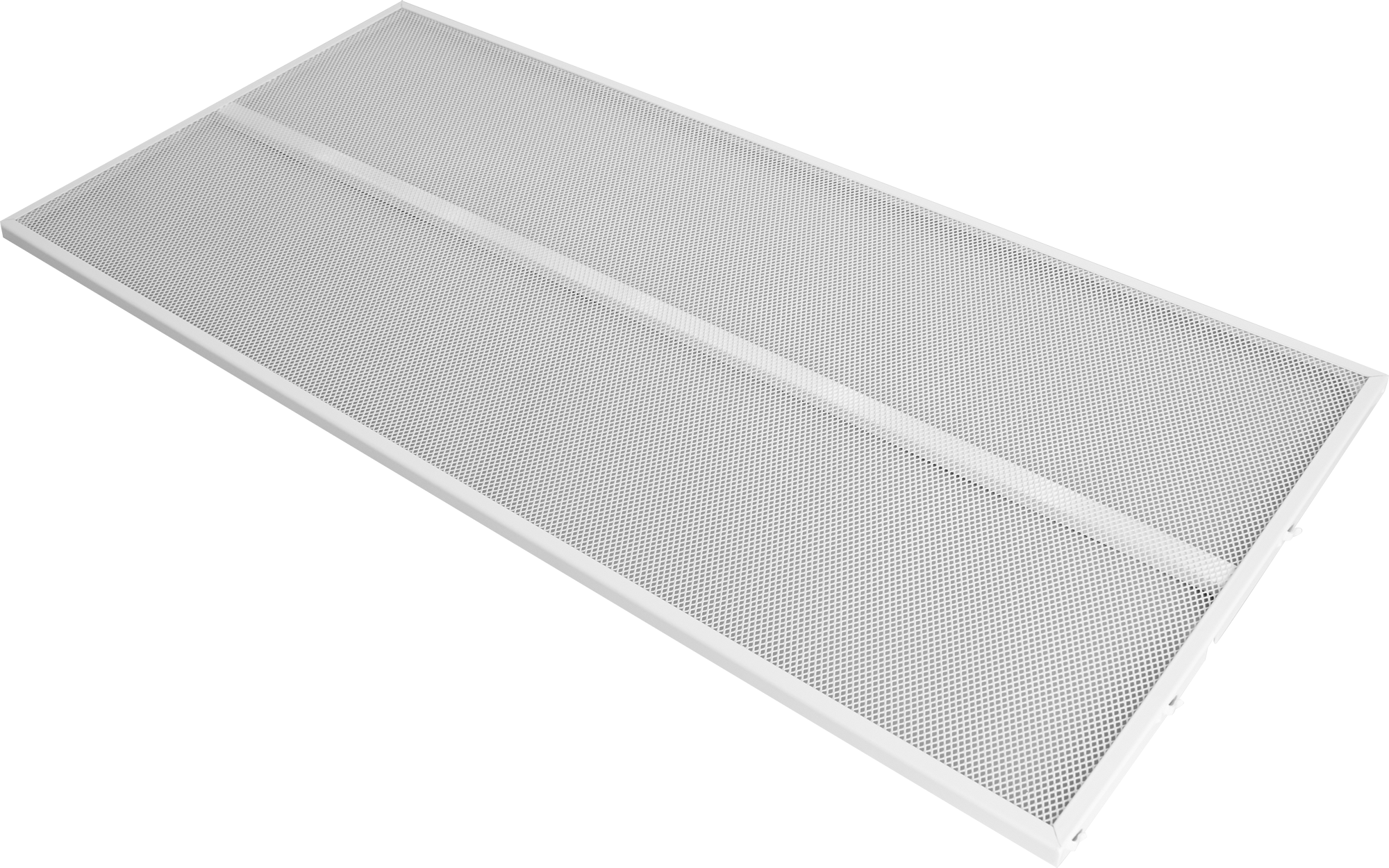 Изображение товара Полка сеточная Larvij 89x41 см белая стальная