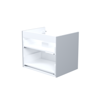 Изображение товара Корпус тумбы подвесной Iddis Lahta LAH60G0i95 50x58.2x43.3 см цвет серый