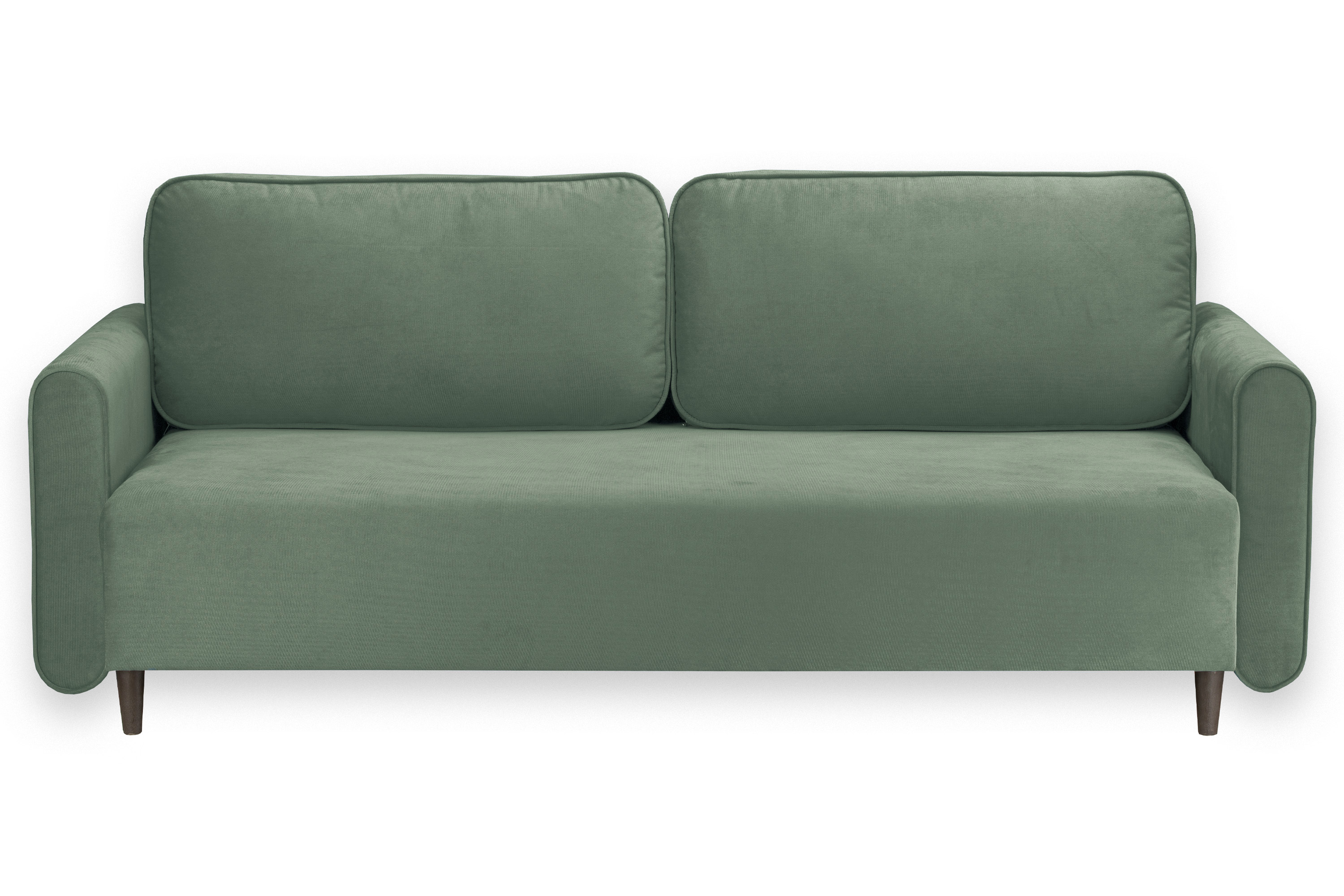 Изображение товара Диван Ramart Design Сканди 80622931 219x85x100 см велюр цвет зеленый