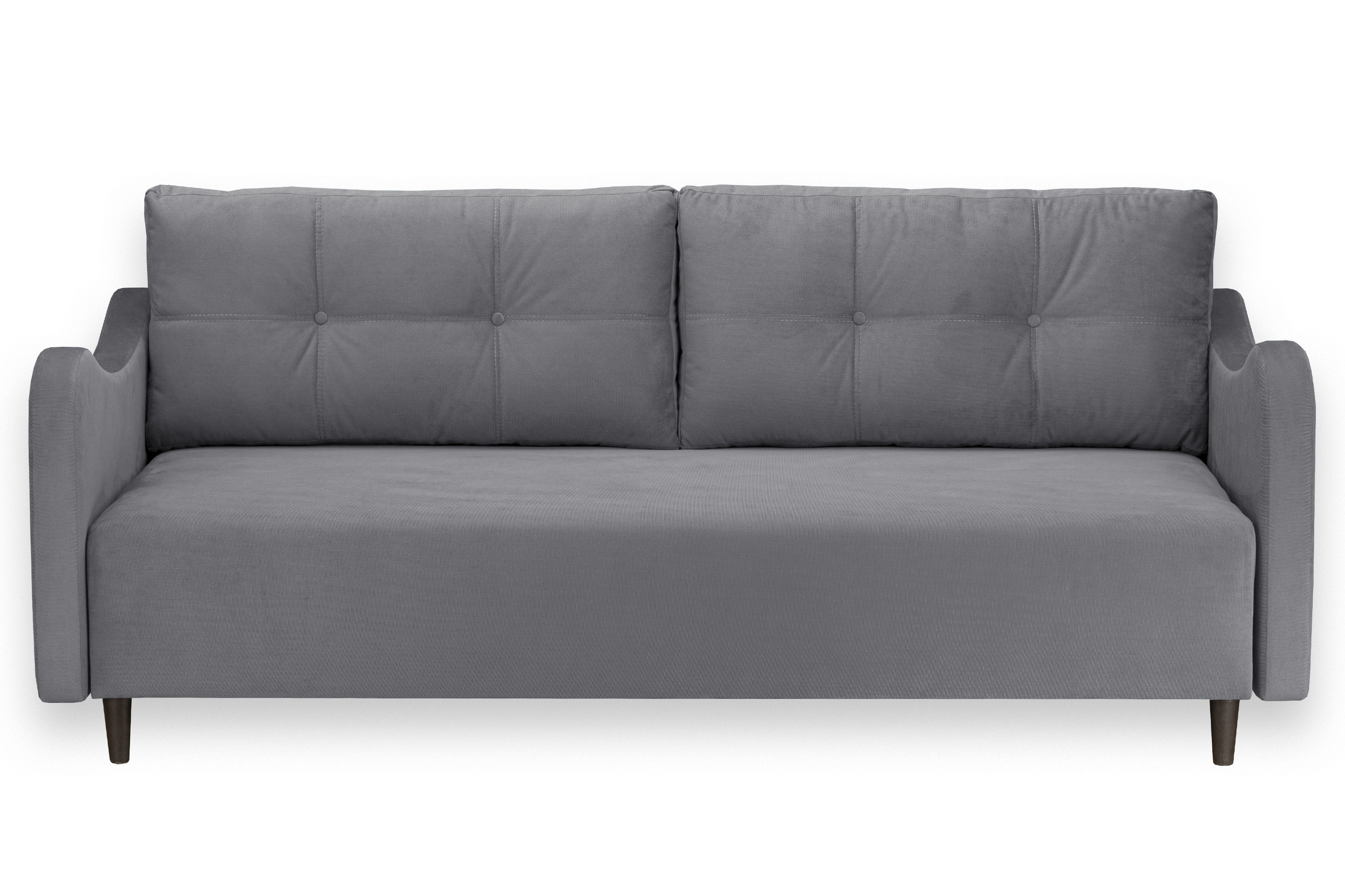 Изображение товара Современный диван Ramart Design Брауни 210x85x100 см велюр серый