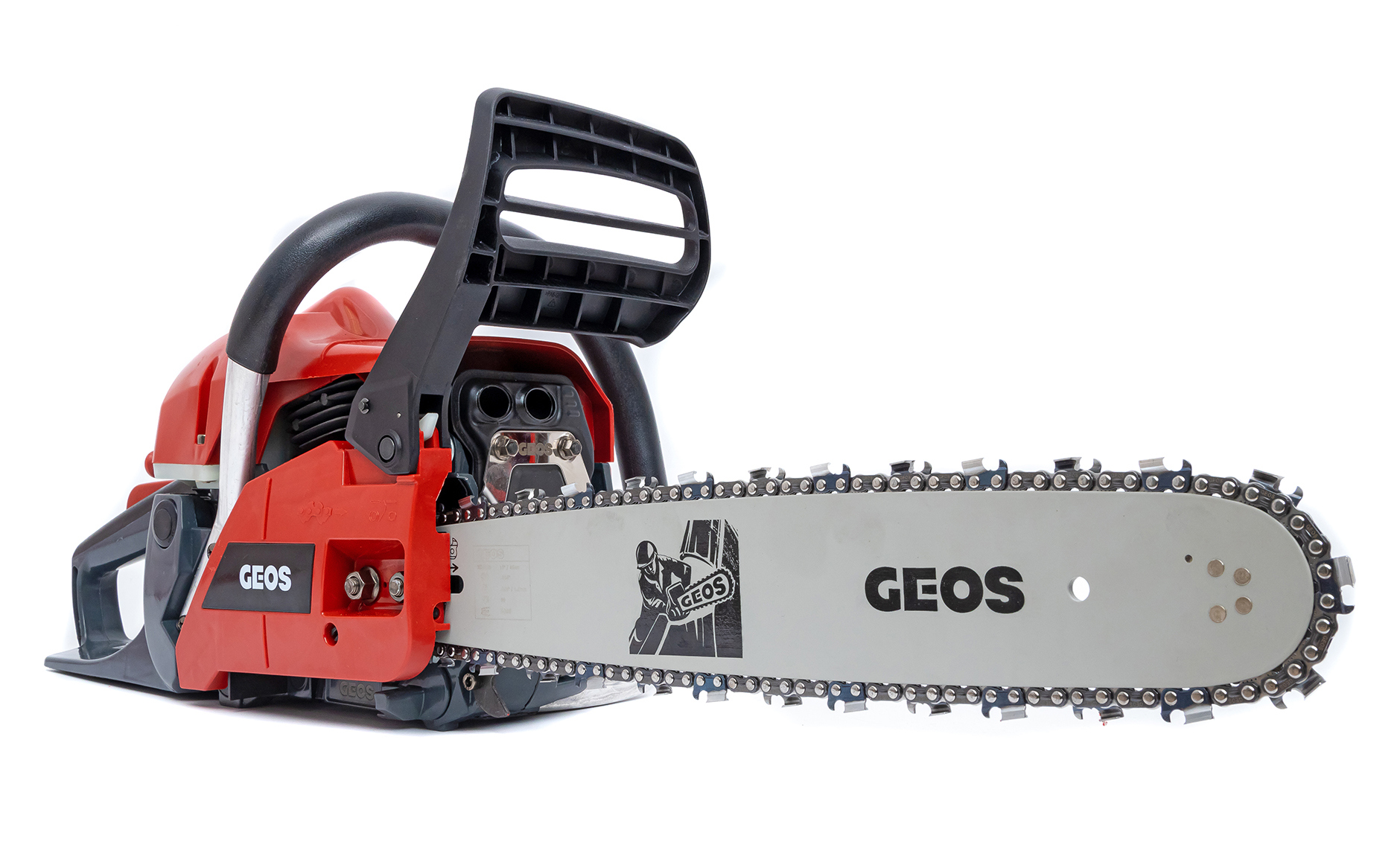 Изображение товара Цепная пила бензиновая Geos 213338 3.1 л.с. шина 40 см Изображение товара Цепная пила бензиновая Geos 213338 3.1 л.с. шина 40 см