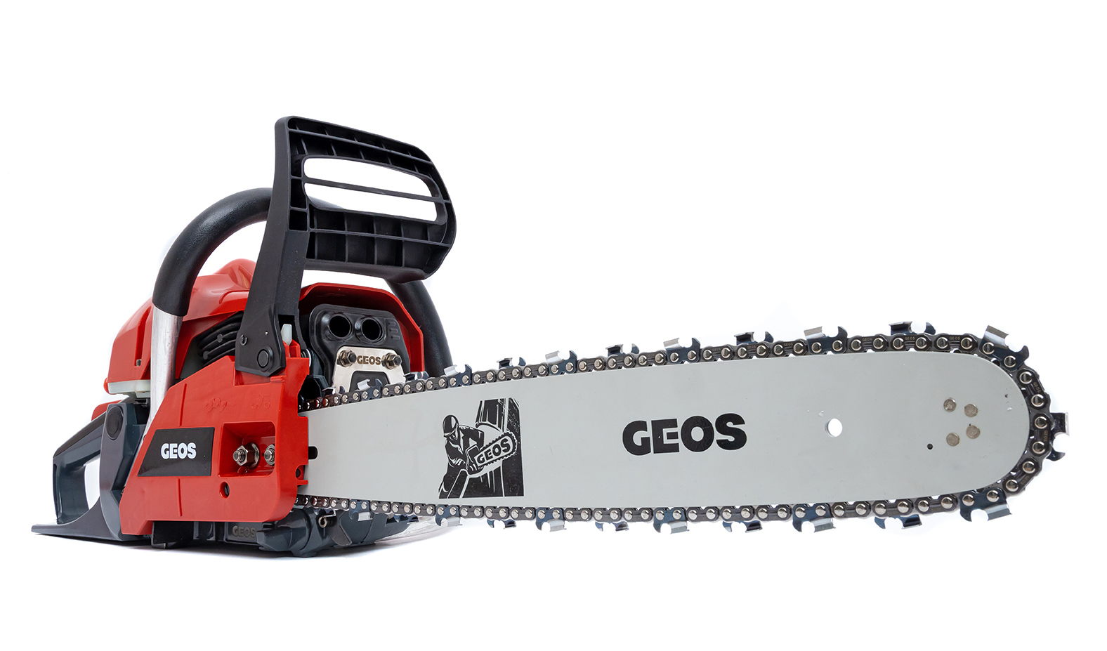 Изображение товара Бензиновая цепная пила Geos CSP 255 54.5 см³, 45 см длинна направляющей Изображение товара Бензиновая цепная пила Geos CSP 255 54.5 см³, 45 см длинна направляющей