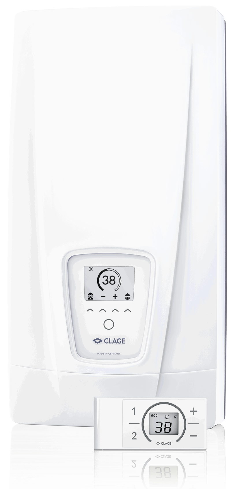 Изображение товара Проточный водонагреватель электрический Clage Dex next s 3200-36450 27 кВт белый