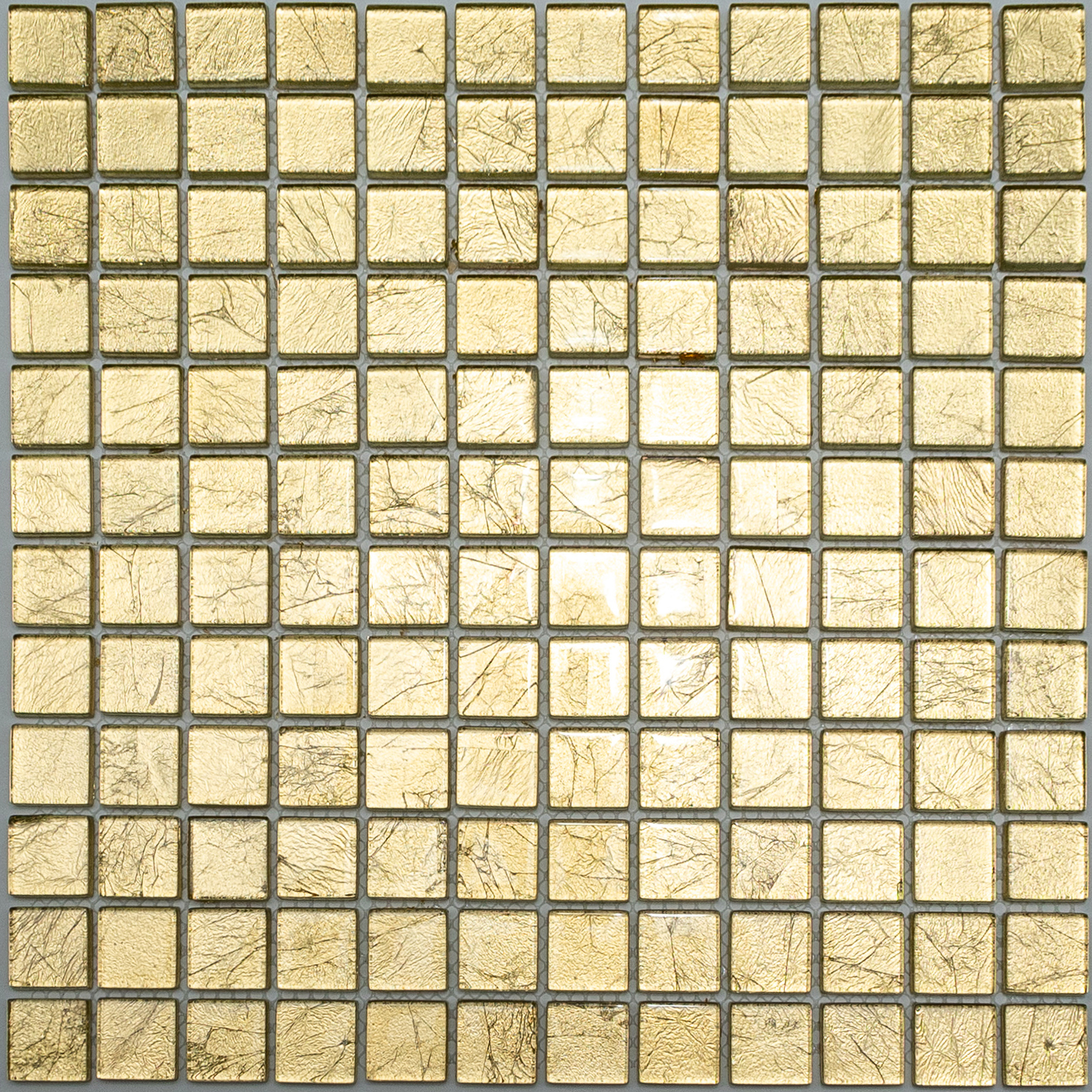 Изображение товара Декоративная мозаика NSmosaic S-859 29.8x29.8 см Жёлтая / Золотая
