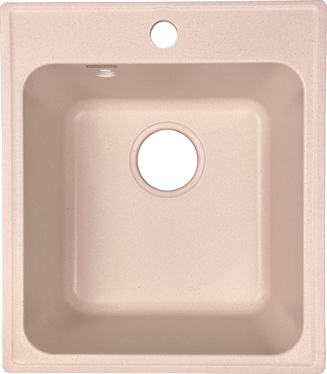 Изображение товара Врезная кухонная мойка Granfest Z 17 48x42 см кварцевый песок бежевый