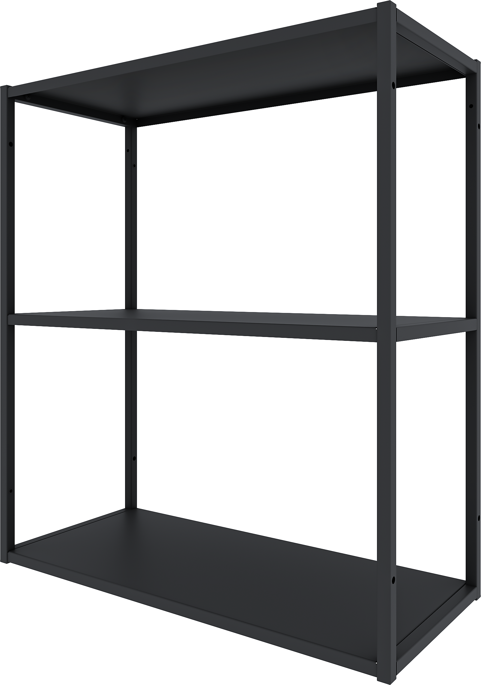 Изображение товара Навесной шкаф Вельга KONSENSA 60x68x27 см черный металлический