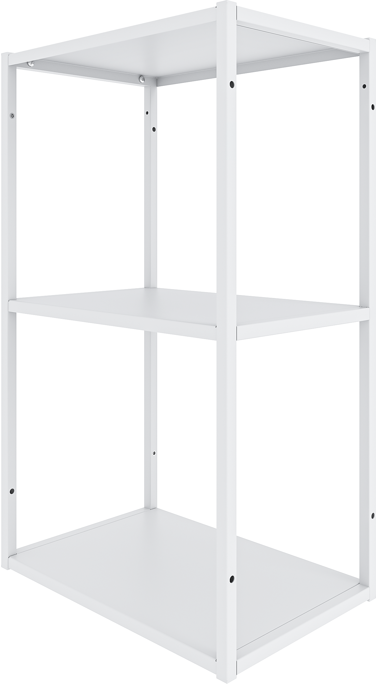 Изображение товара Навесной шкаф Вельга Konsensa белый 40x77x35 см металлический