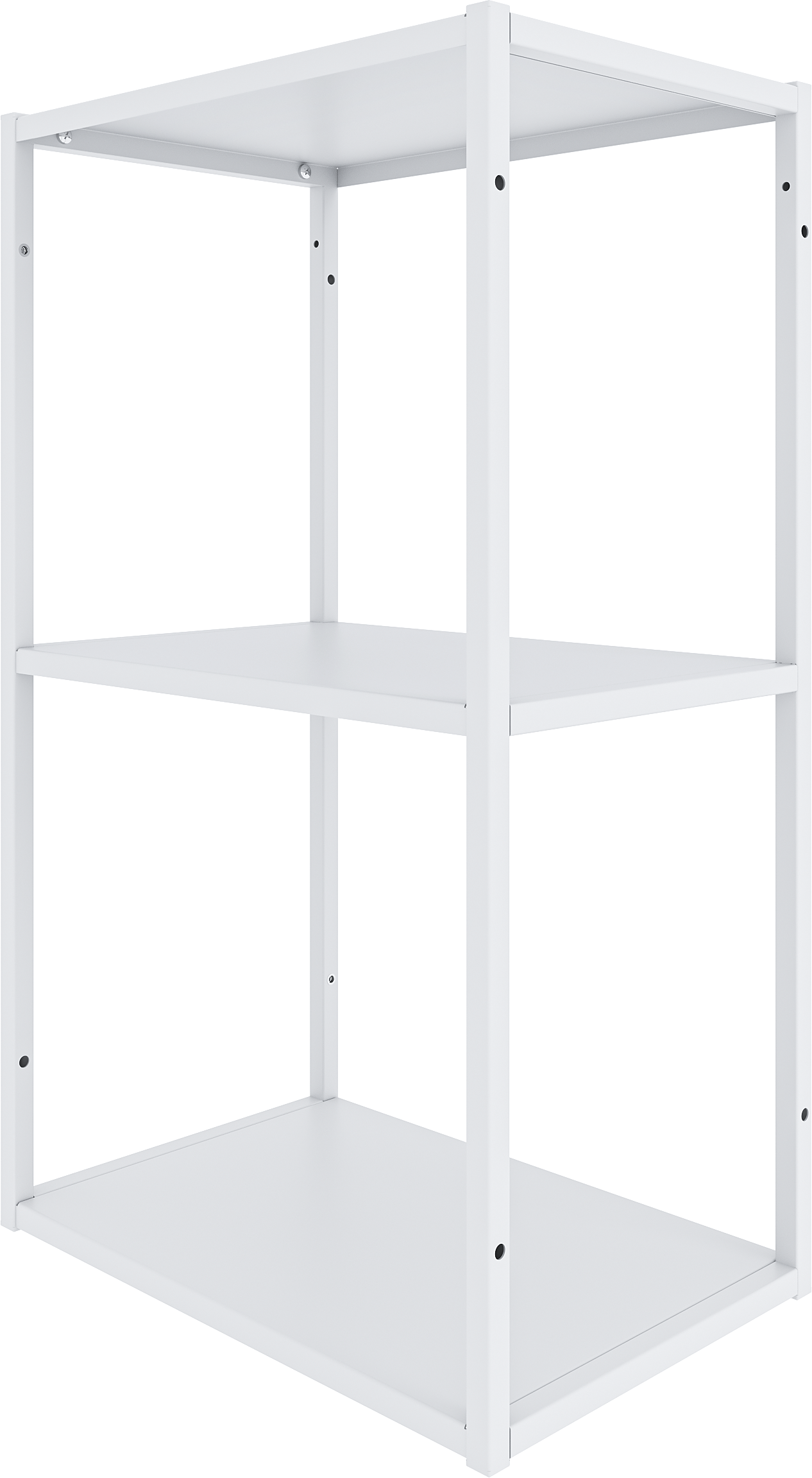 Изображение товара Навесной шкаф Вельга Konsensa 40x68x27 см металлический белый