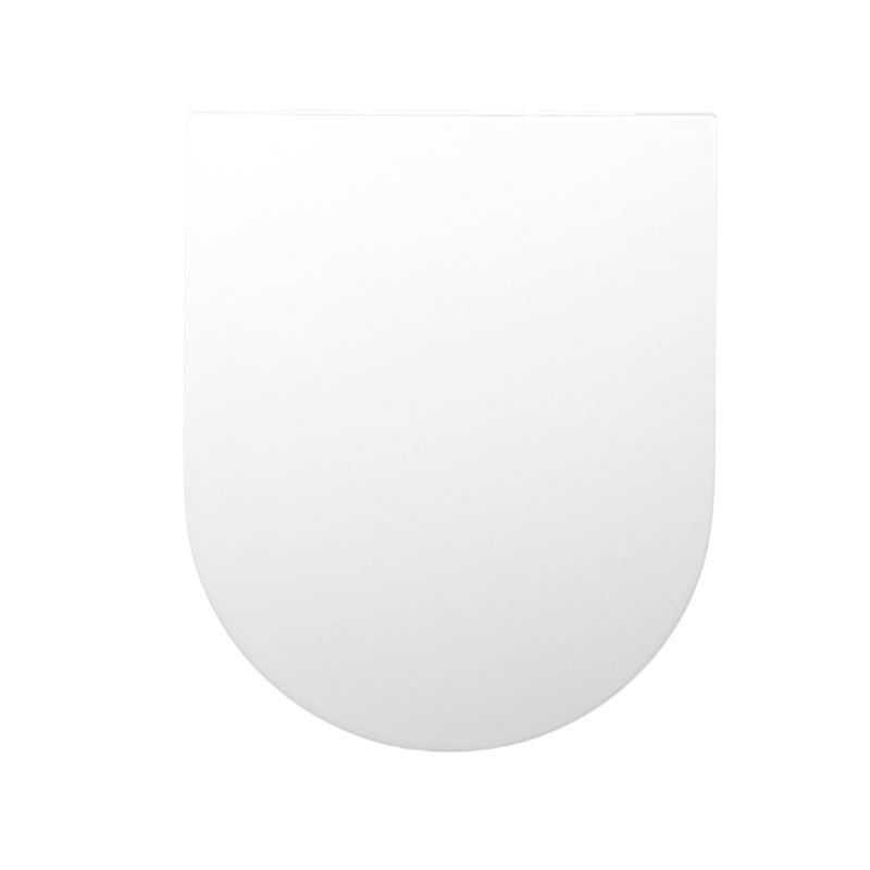 Изображение товара INWAVE DU001 O WT Сиденье для унитаза дюропласт белый с микролифтом Soft Close 439х366 мм