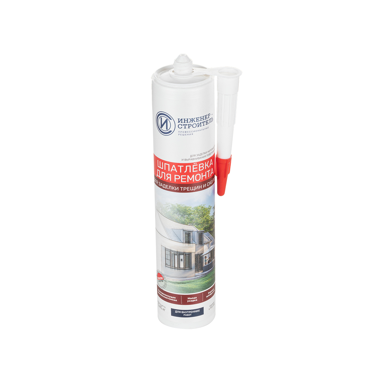 Шпатлевка для ремонта трещин ИС акриловая 0.45 кг