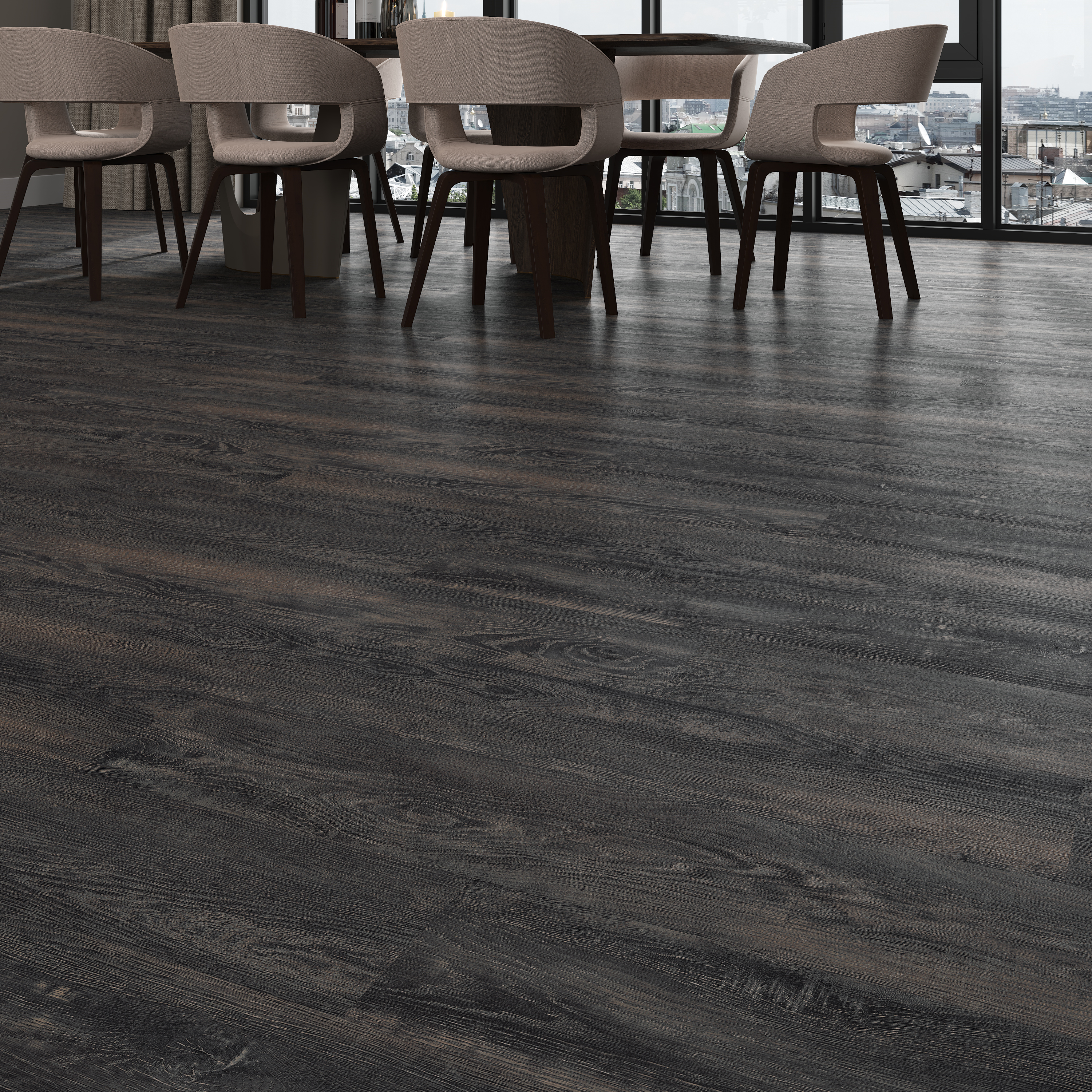 Изображение товара SPC плитка Дуб Дублин класс 42 толщина 3.5 мм 2.16 м²