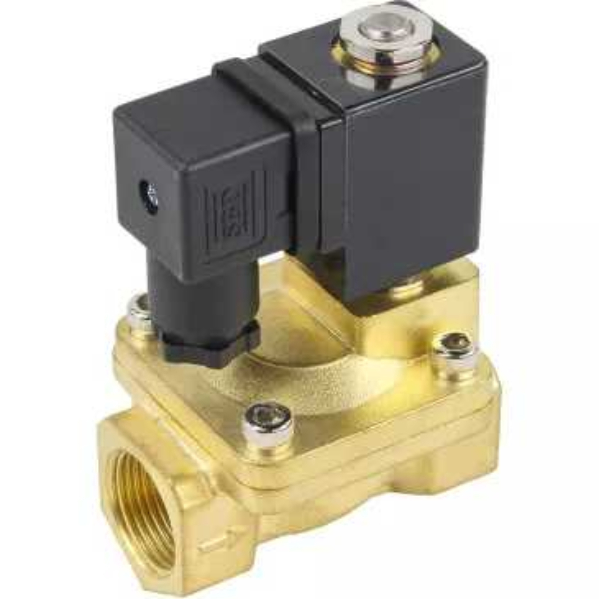 Изображение товара Клапан электромагнитный DN.RU VS2W-400V-PU-NC-24VAC 1 1/2\" латунь