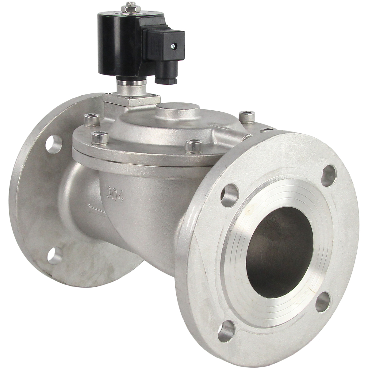 Изображение товара Клапан электромагнитный DN.RU VSF-601V-PU-NC DN80 PN10