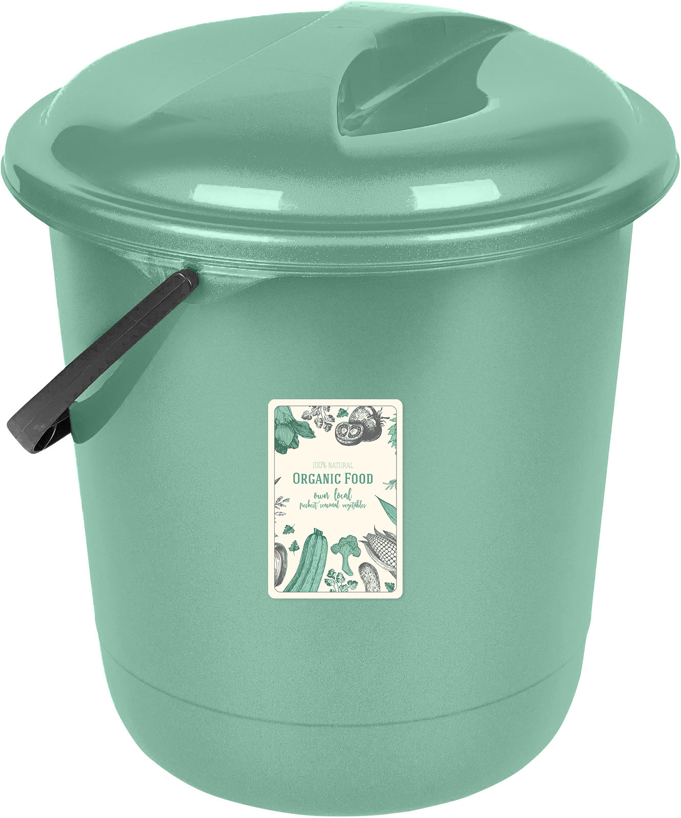 Изображение товара Ведро Organic Food с крышкой 7 л