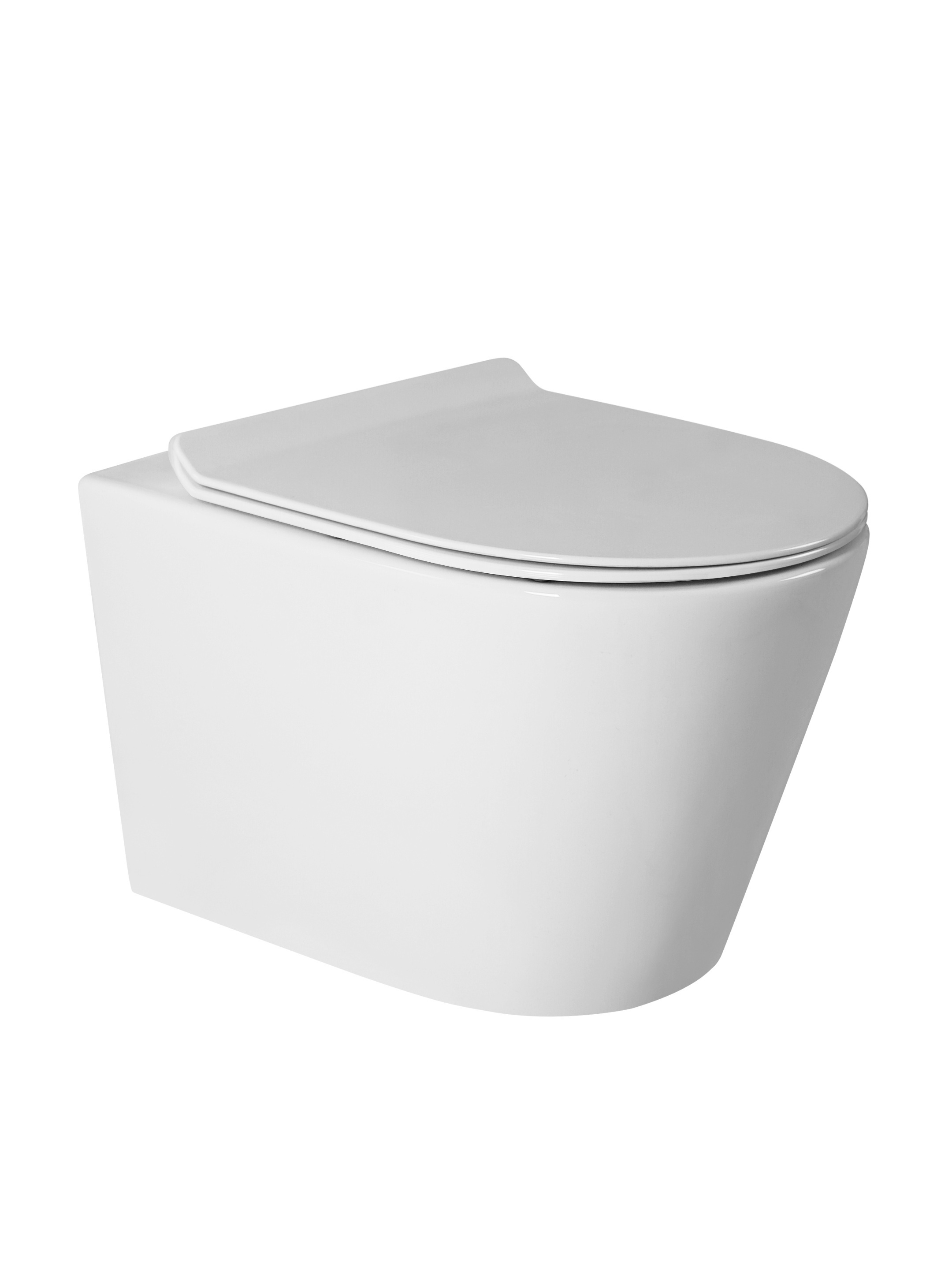 Изображение товара Унитаз подвесной Bond FL0310 Торнадо безободковый с сиденьем микролифт