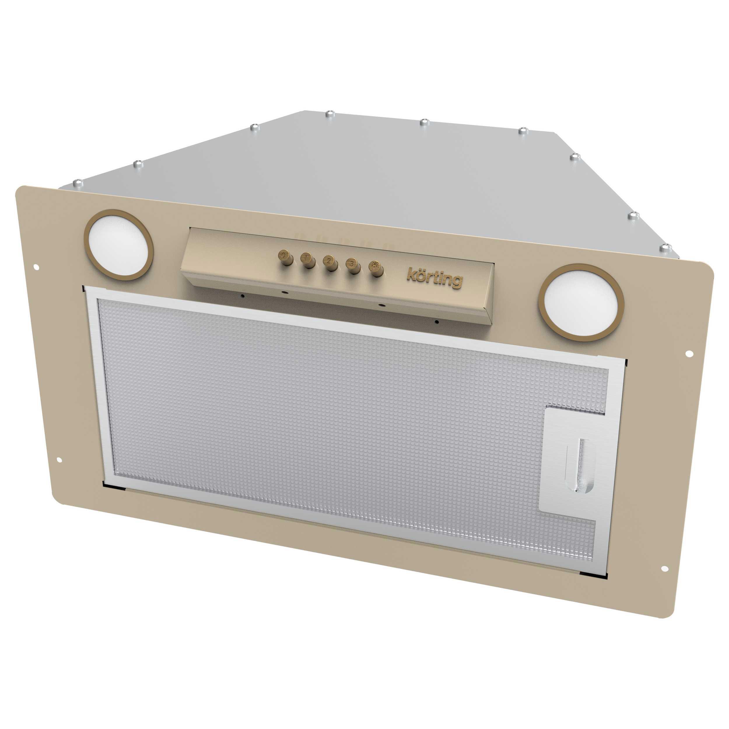 Изображение товара Встраиваемая вытяжка KORTING KHI 6631 RB с LED освещением и низким уровнем шума