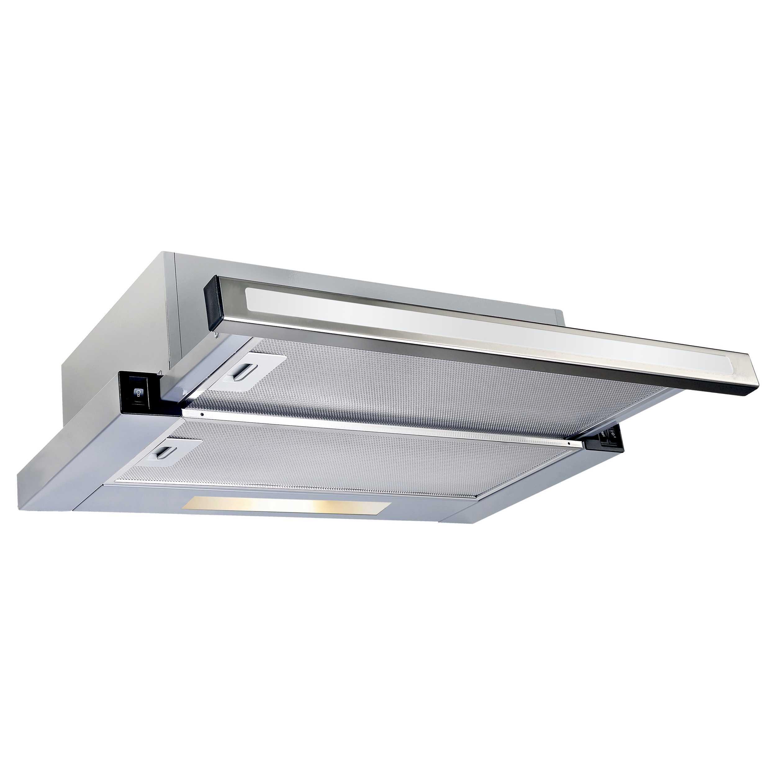 Изображение товара Встраиваемая вытяжка Korting Khp 6637 gwx 60 см для кухни серый