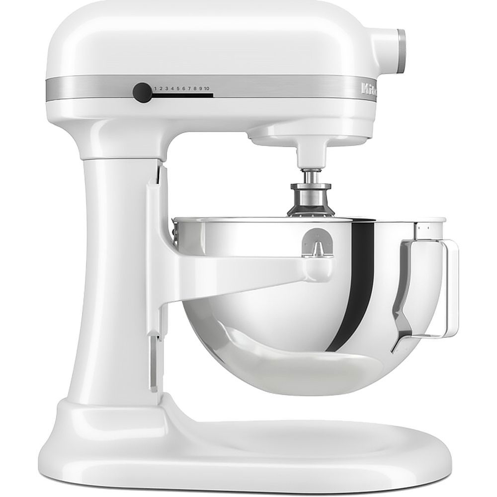 Изображение товара Миксер планетарный KitchenAid Heavy Duty 5KSM55SXXEWH, 5.2 л, белый Изображение товара Миксер планетарный KitchenAid Heavy Duty 5KSM55SXXEWH, 5.2 л, белый