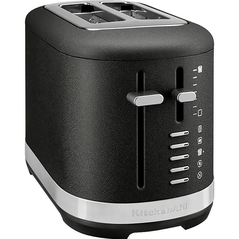 Изображение товара Тостер KitchenAid 5KMT2109EBK, 2 тоста, чугун Изображение товара Тостер KitchenAid 5KMT2109EBK, 2 тоста, чугун