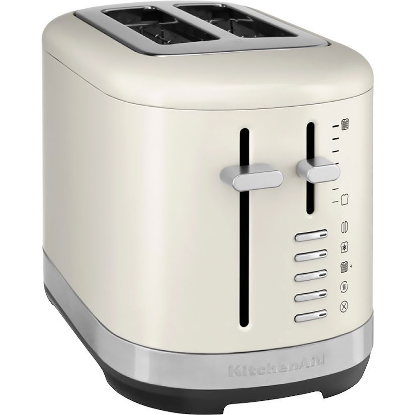 Изображение товара Тостер KitchenAid 5KMT2109EPL, 2 тоста, цвет фарфоровый белый Изображение товара Тостер KitchenAid 5KMT2109EPL, 2 тоста, цвет фарфоровый белый