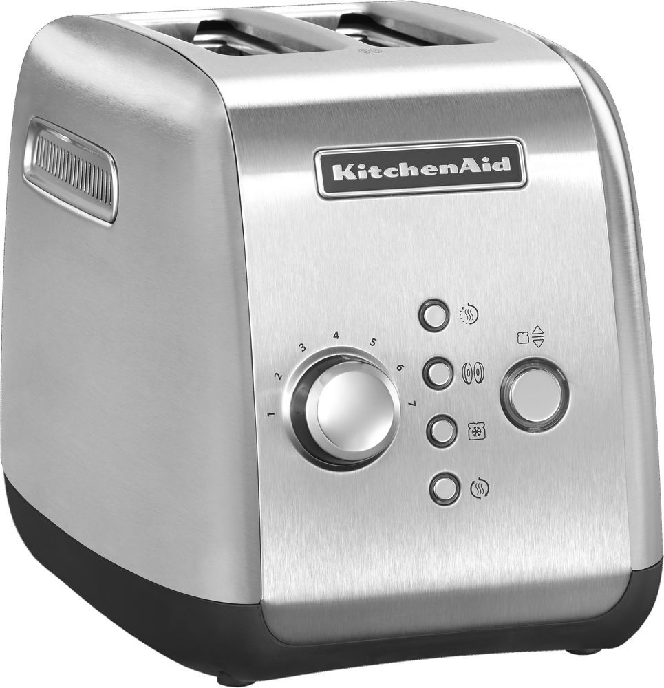 Изображение товара Тостер KitchenAid 5KMT221ESX, 2 тоста, нержавеющая сталь Изображение товара Тостер KitchenAid 5KMT221ESX, 2 тоста, нержавеющая сталь