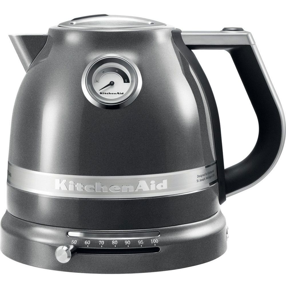 Изображение товара Электрический чайник KitchenAid Artisan 5KEK1522EMS, 1.5 л, серебряный медальон
