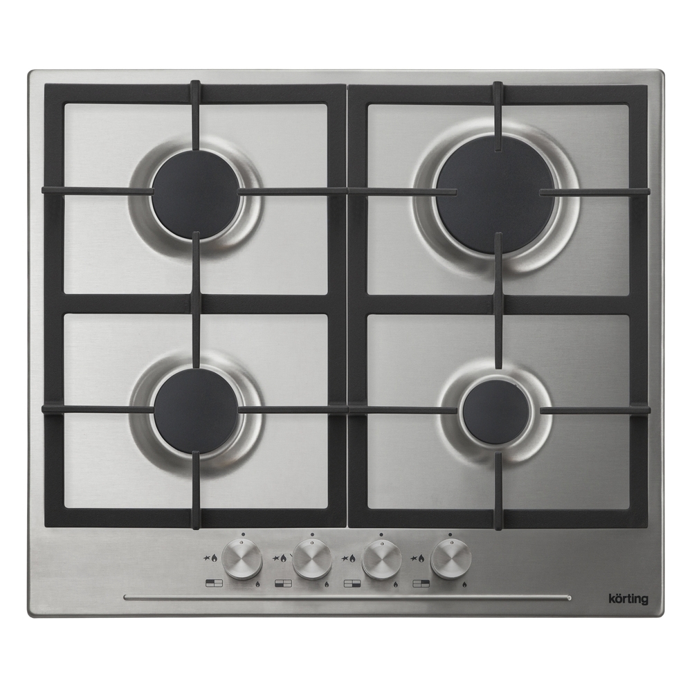 Изображение товара Газовая варочная панель Korting HG 665 CX 59 см 4 конфорки серый