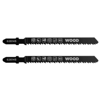 Изображение товара Пилка для электролобзика KWB 626145 2 шт. для дерева и пластика быстрый и чистый рез