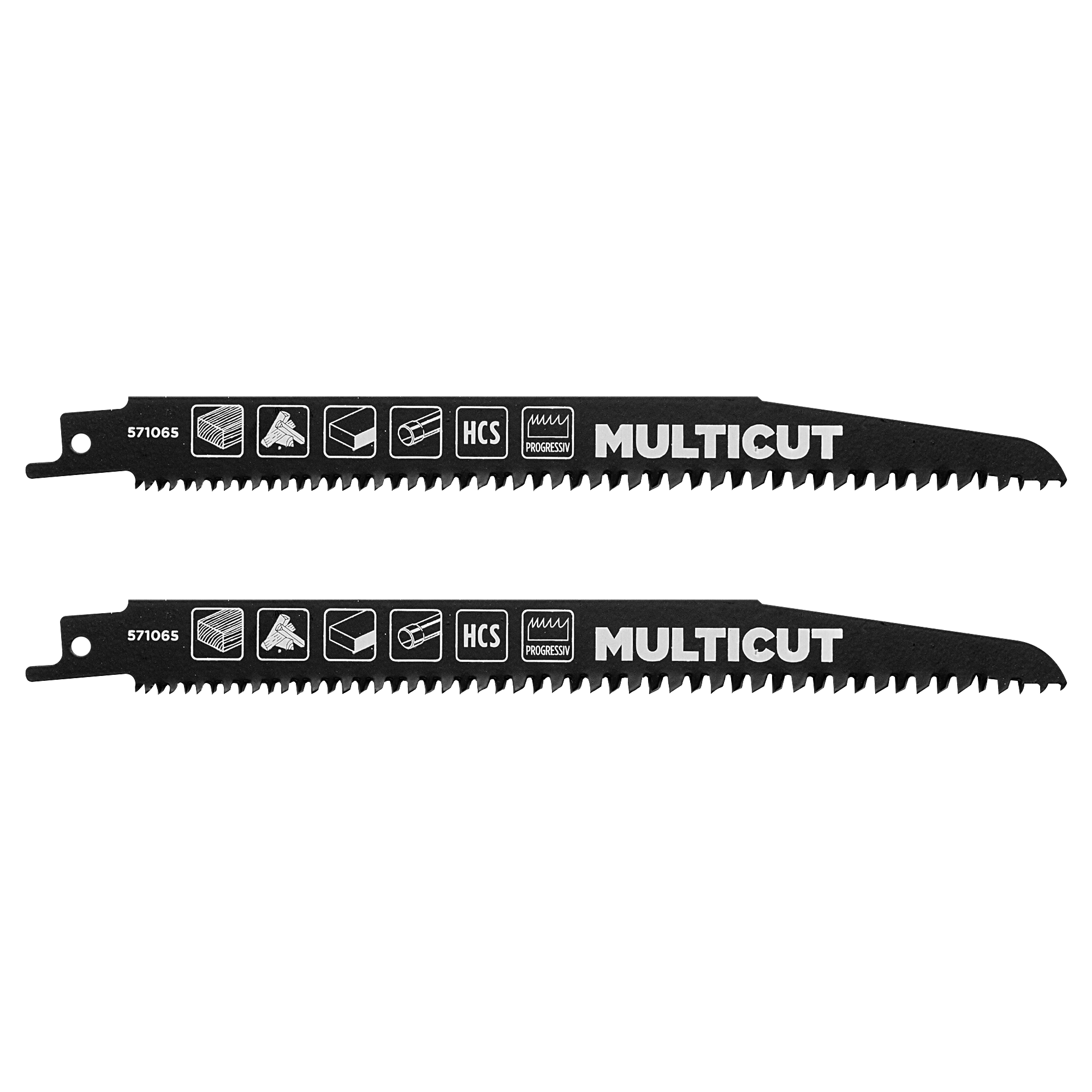 Изображение товара Полотно для сабельной пилы KWB 571065, 2 шт. для резки дерева