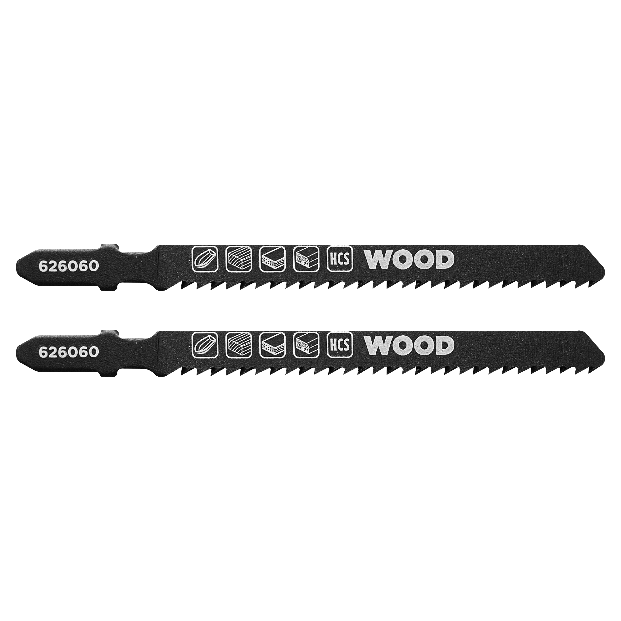 Изображение товара Пилка для электролобзика KWB 626060 для дерева и пластика 2 шт.