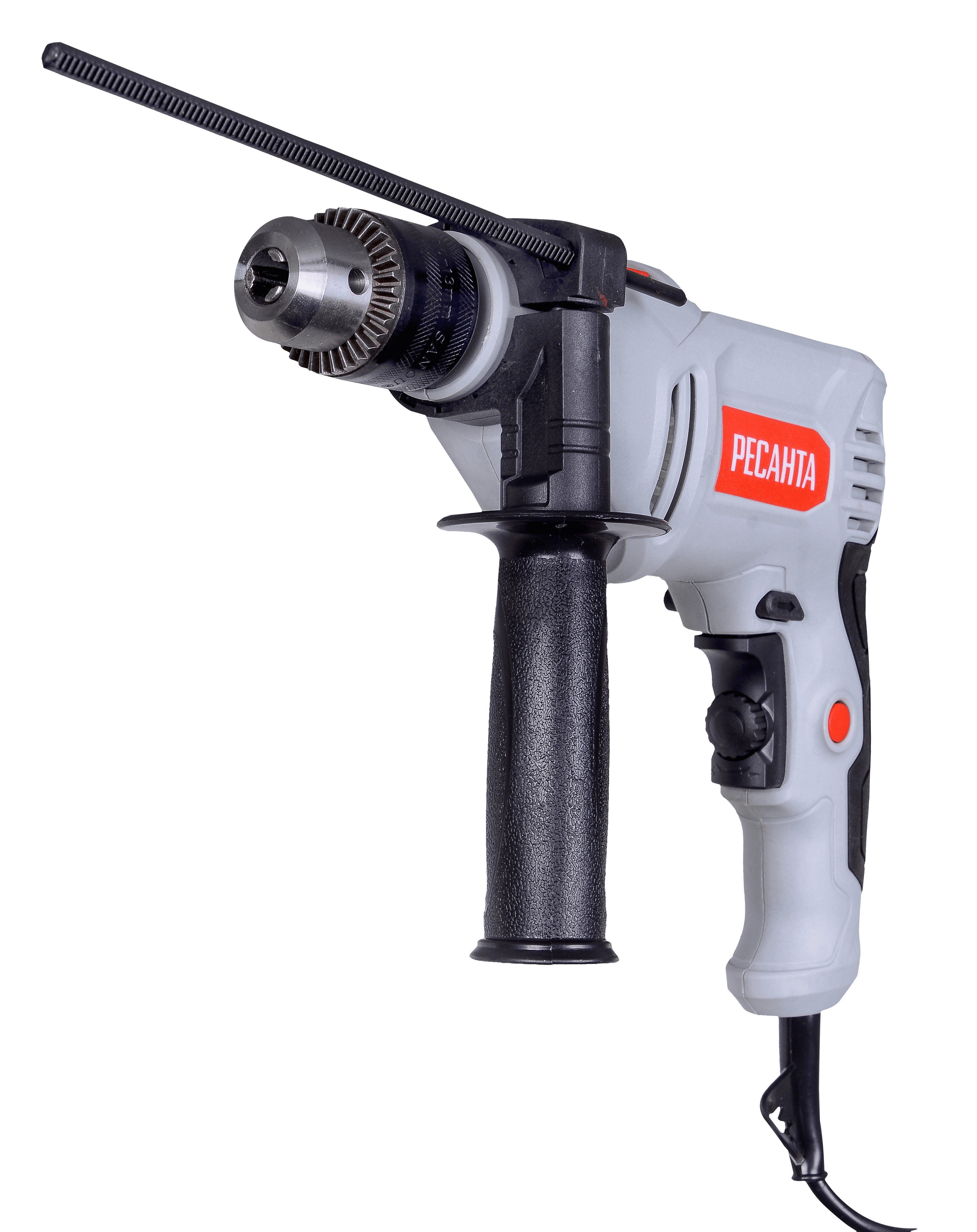 Изображение товара Дрель сетевая ударная Ресанта ДУ-15/850 850 Вт с комплектом в подарок