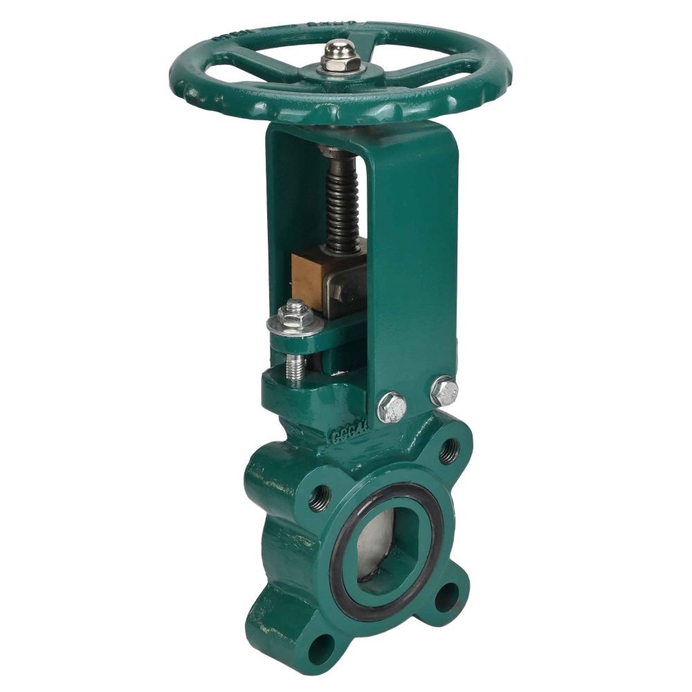 Изображение товара Задвижка ручная Dn.ru D040-08555 DN300 PN16 с невыдвижным шпинделем чугун