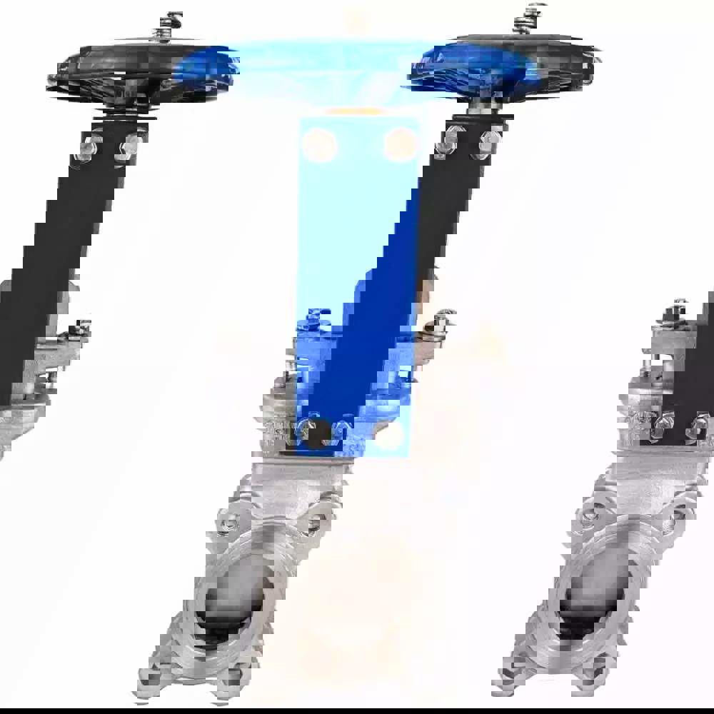 Изображение товара Задвижка ручная DN.RU D040-08544 DN80 PN10, нерж. сталь, выдвижной шпиндель