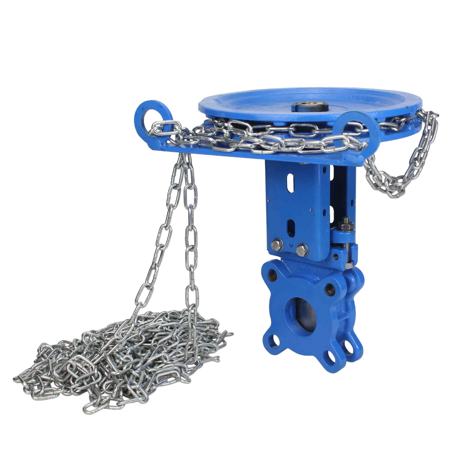 Изображение товара Задвижка ручная Dn.ru D040-08868 DN100 PN16 с выдвижным шпинделем чугун