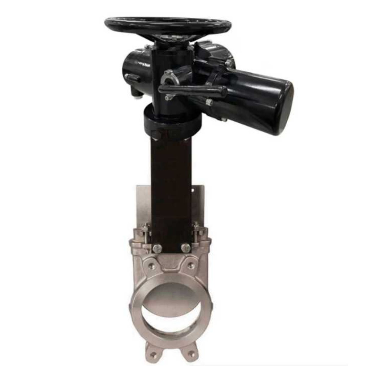 Изображение товара Задвижка DN.RU с электроприводом D040-09551 DN100 PN16