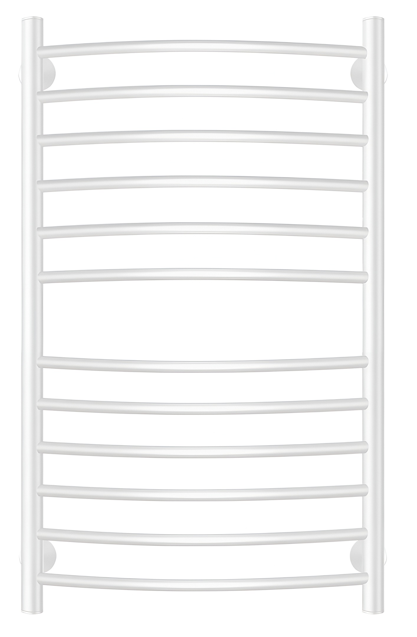 Изображение товара Полотенцесушитель водяной Милан 4 1000x600 мм нержавеющая сталь белый матовый