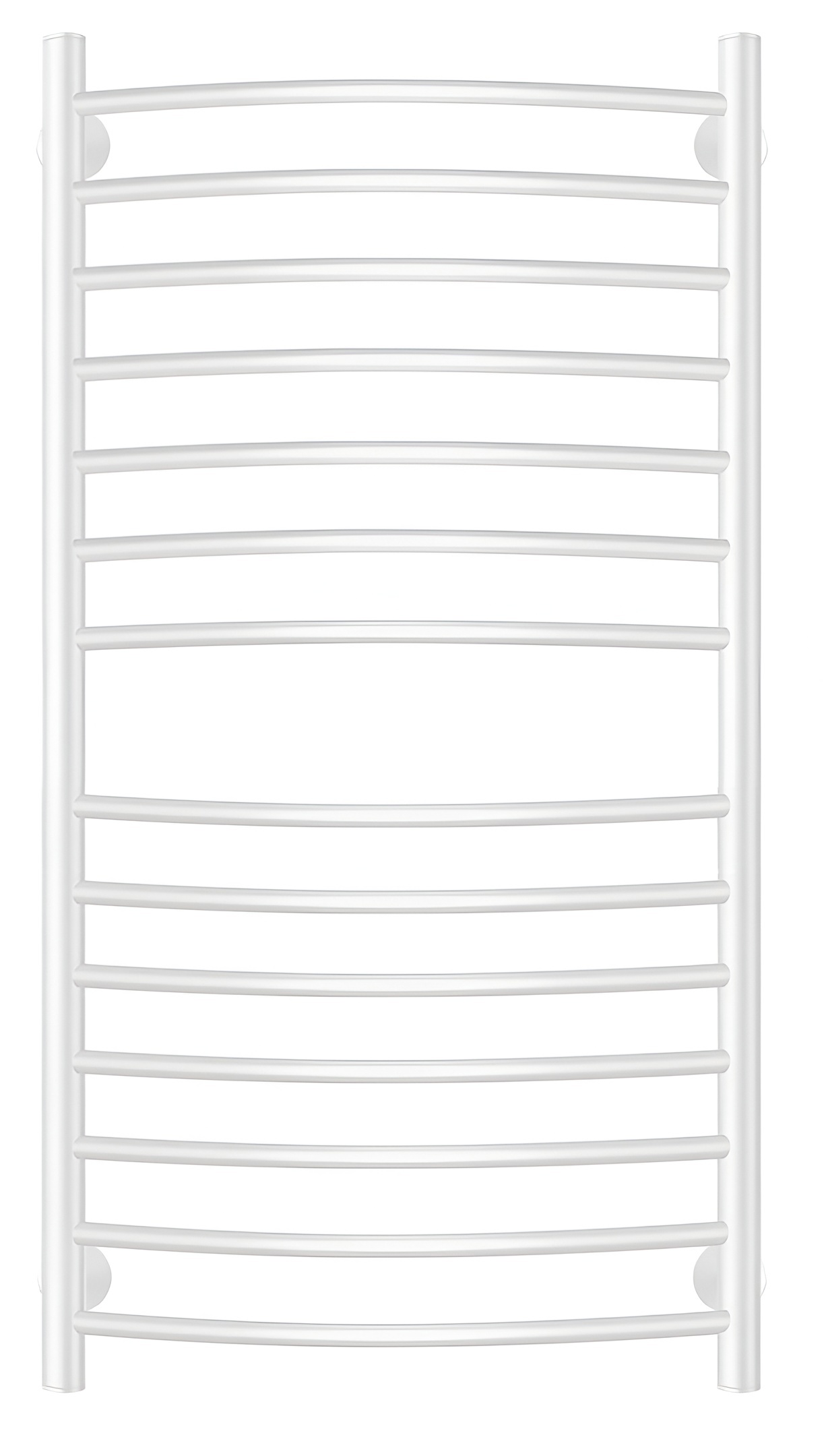 Изображение товара Полотенцесушитель водяной Милан 4 1200x500 мм из нержавейки белый матовый