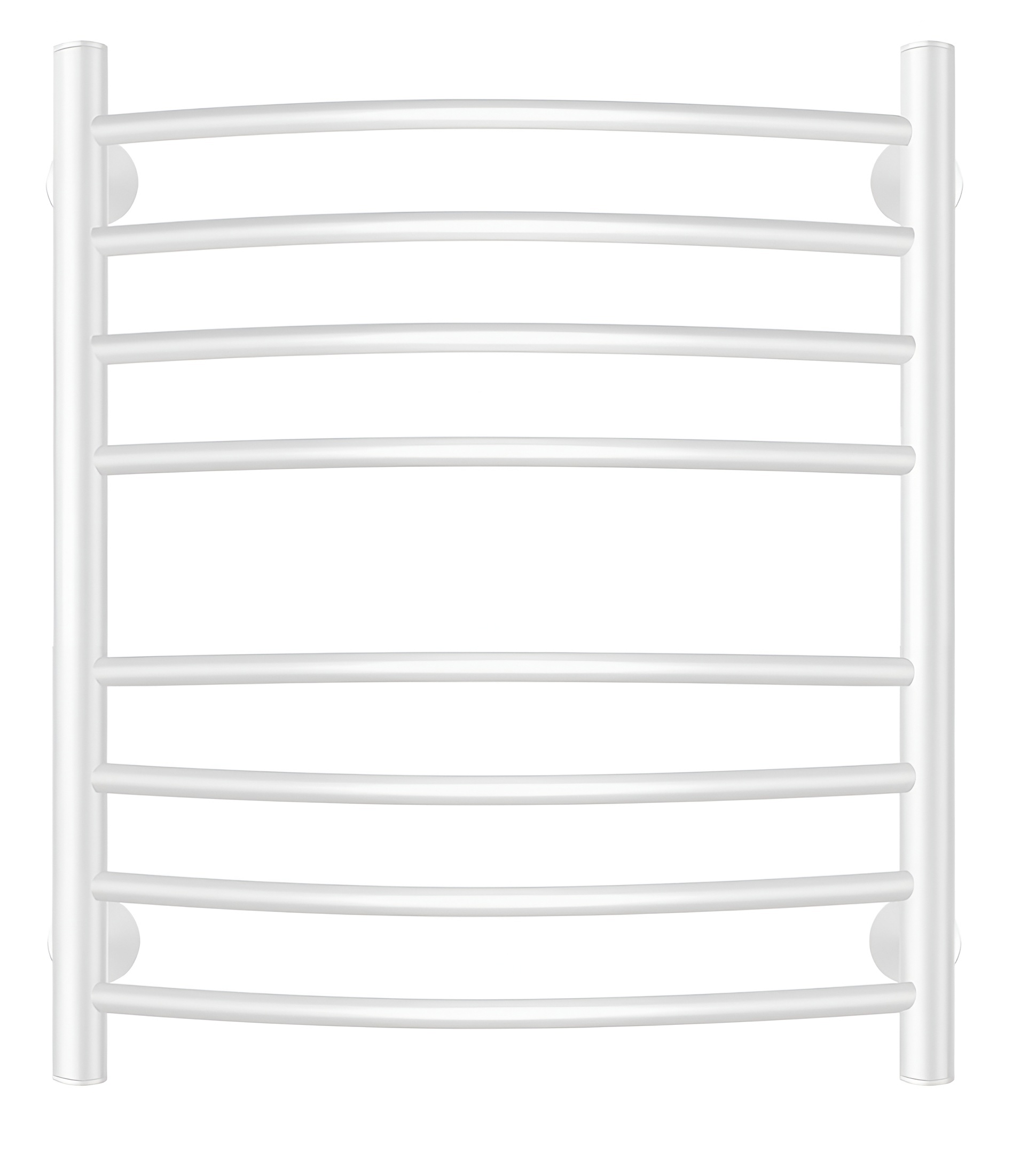 Изображение товара Полотенцесушитель водяной лесенка Secado Милан 4 600x400 мм универсальная подводка нержавеющая сталь цвет белый матовый
