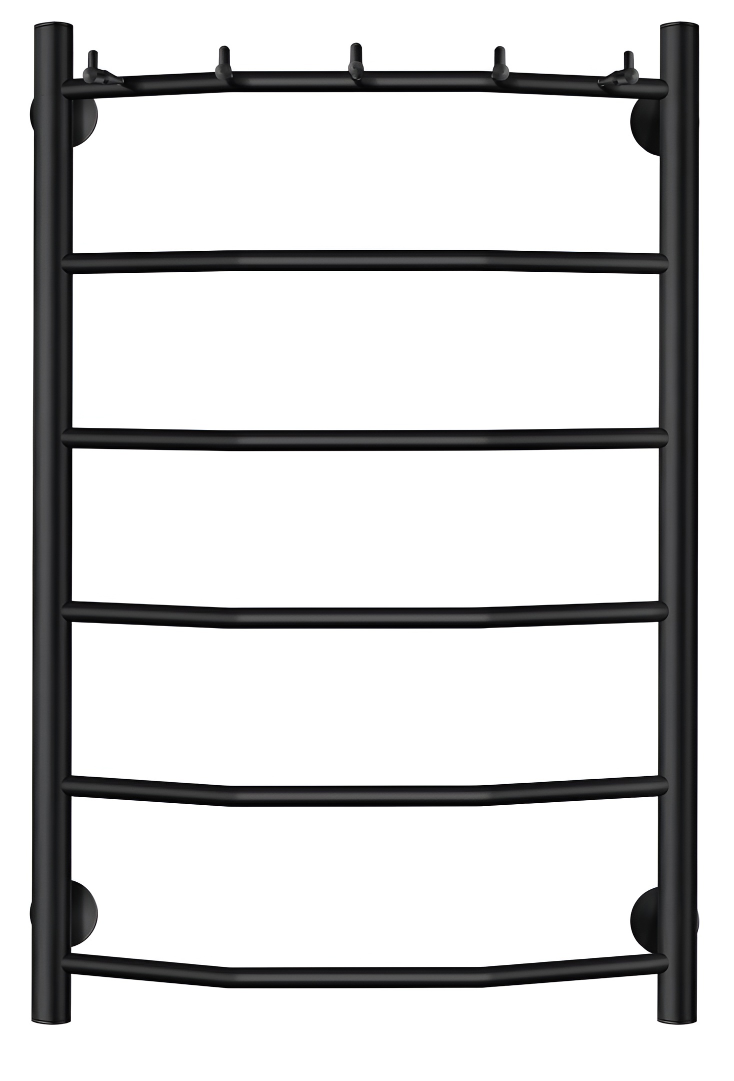 Изображение товара Водяной полотенцесушитель Милан 1 К черный матовый 800x400 мм Secado